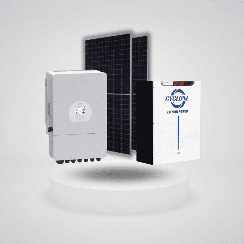 12KW DEYE 3 PHASE CYCLONE 20KWH PACK